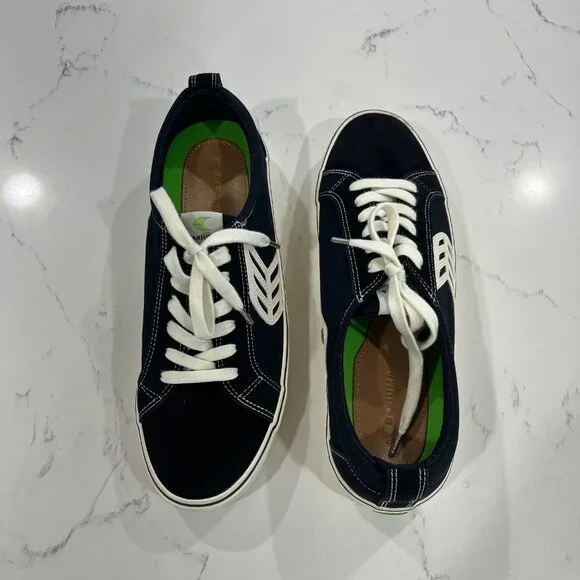 Cariuma  Catiba Men's Pro Skate Shoe Black Canvas and Suede Size  10.5 Low Top - Picture 5 of 10